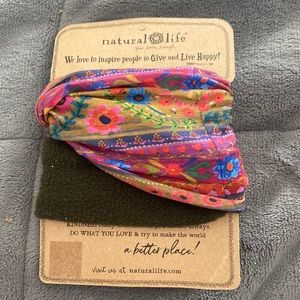 Boho bandeau with fleece